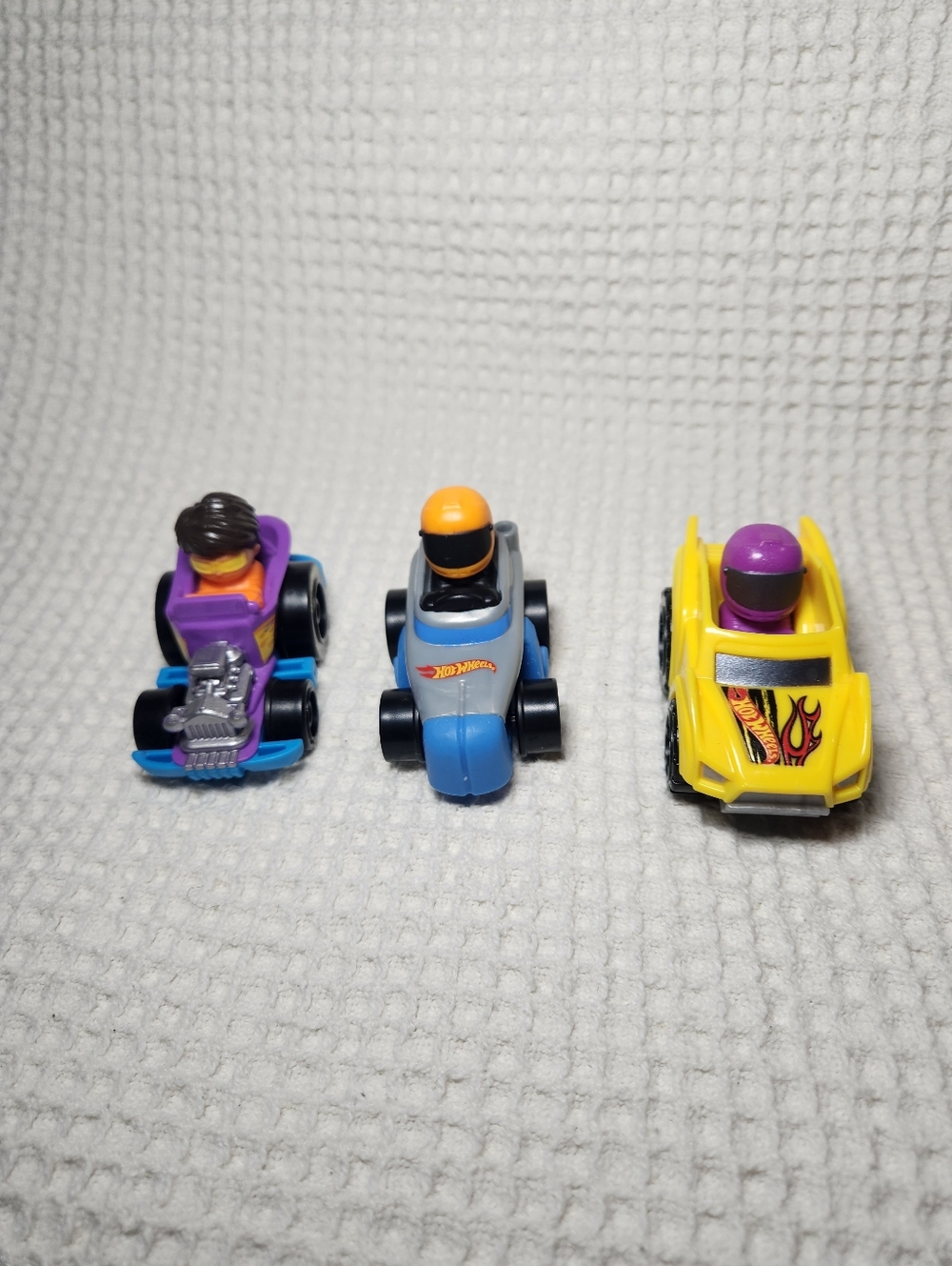 Little People Hot Wheels Wheelies Kids Toy Car Pack -  Racers Set Of 3